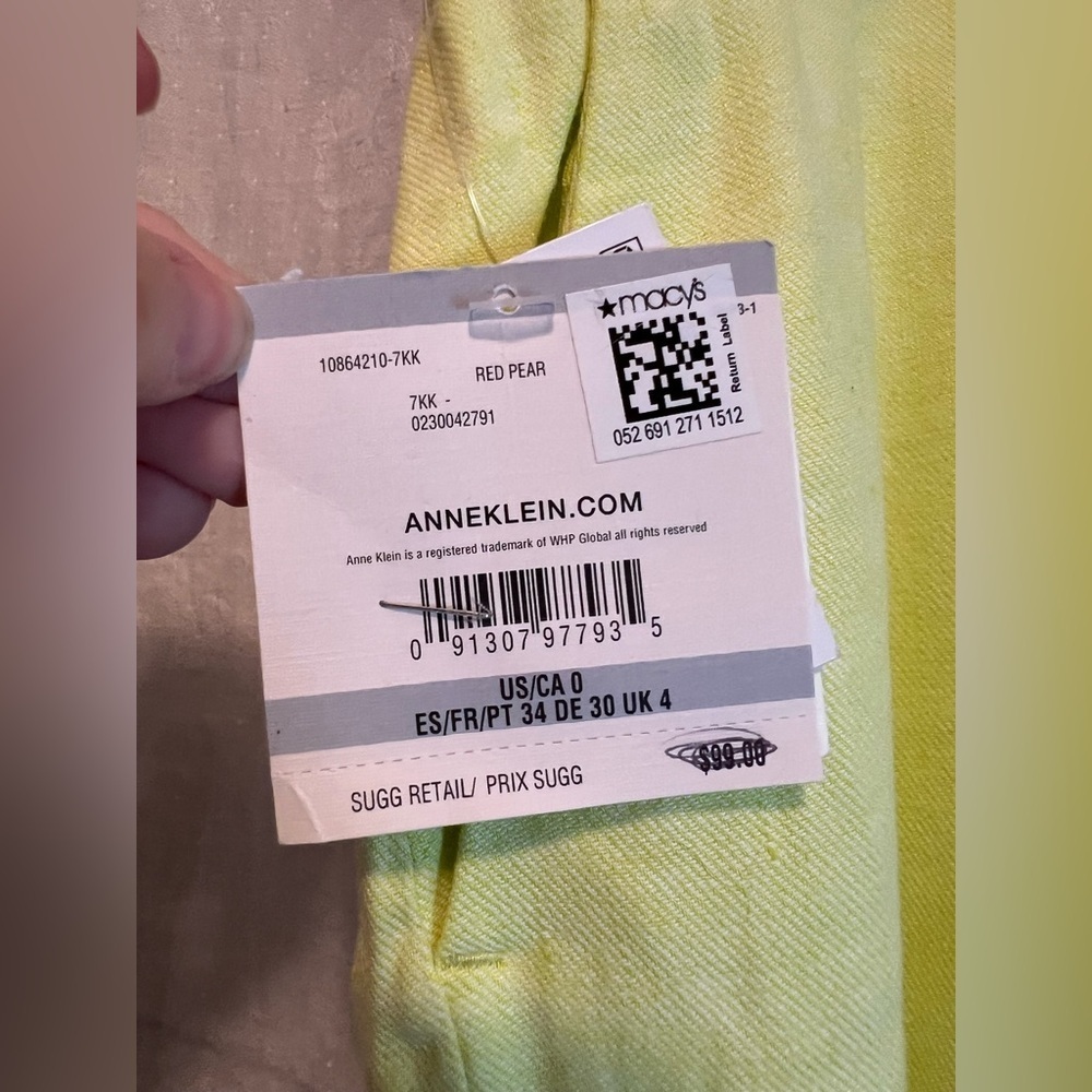 Anne Klein Green Chinos Effortless Style - Picture 6 of 10